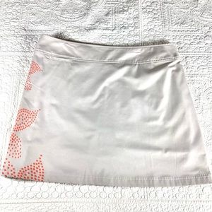 Adidas Floral Golf Tennis Skort Women’s Size 12. Tan & Orange Floral Print.